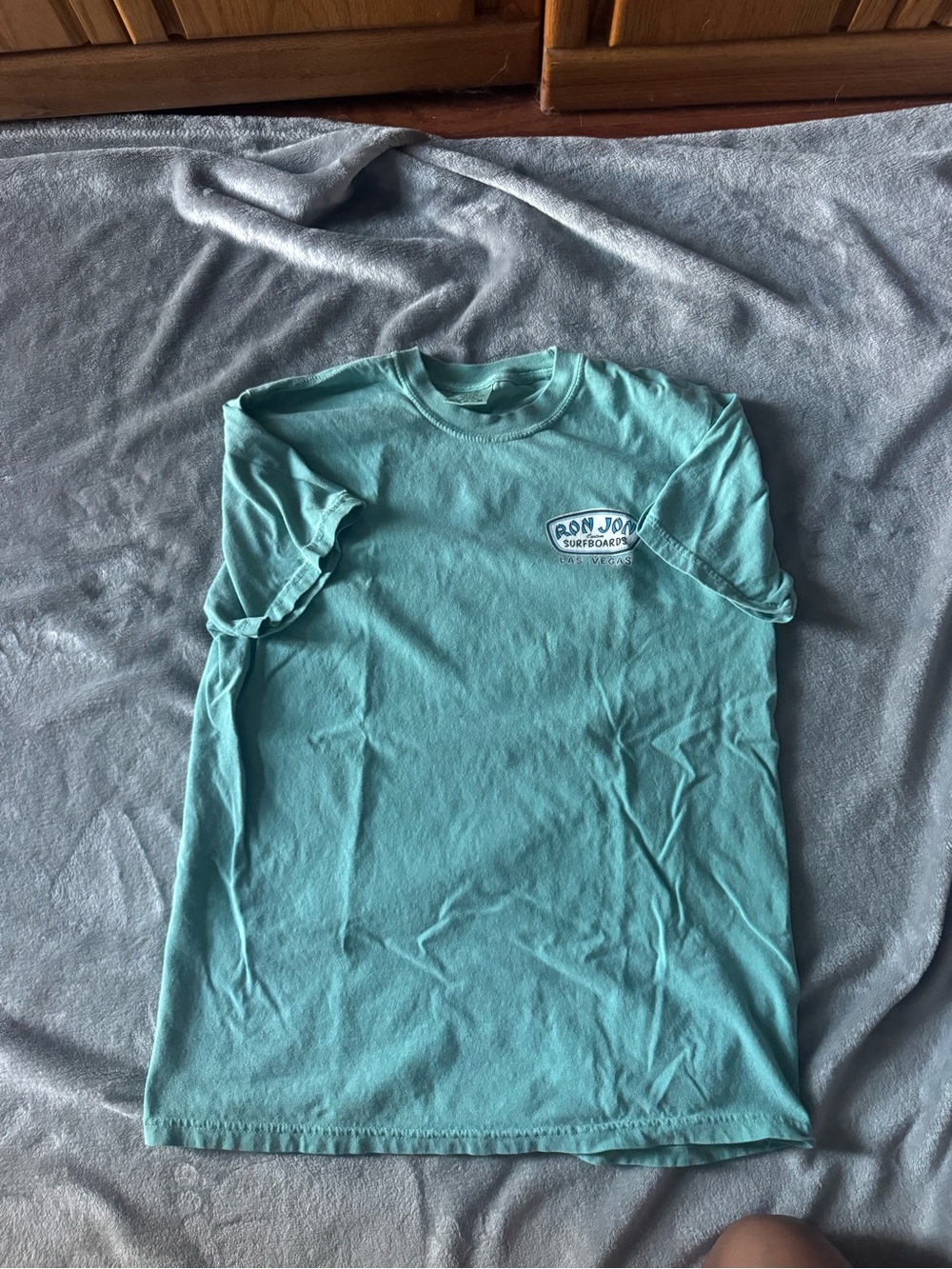 Ron Jon Las Vegas Short Sleeve Tee in Aqua